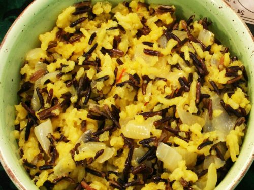 Saffron Wild Rice