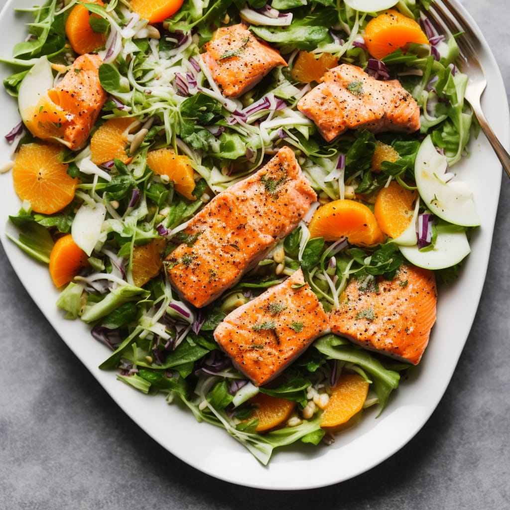 Salmon, Fennel & Orange Salad