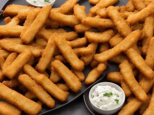 Salmon Fish Fingers with Chunky Chips