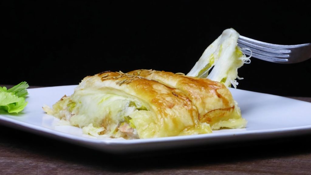 Salmon & Leek Pastry