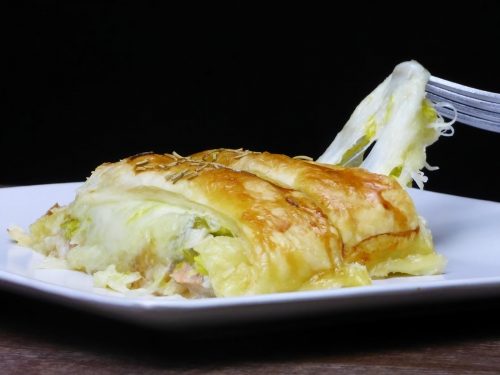 Salmon & Leek Pastry