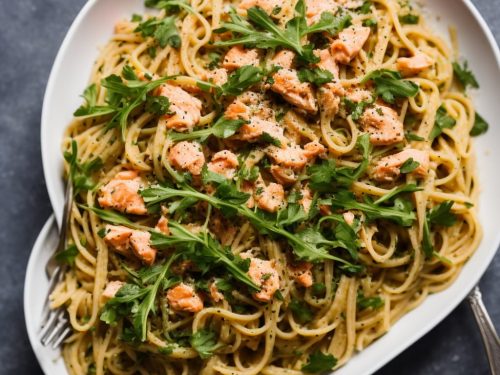 Salmon & Rocket Pasta