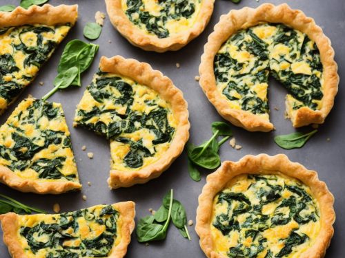 Salmon & Spinach Tart