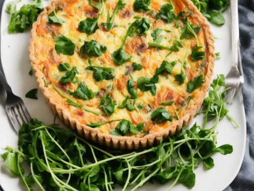 Salmon & Watercress Quiche