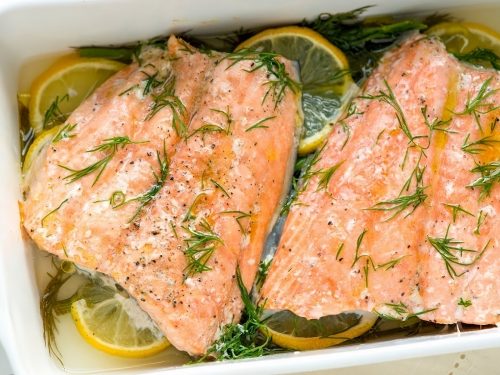 Salmon with Lemon and Dill Recipe