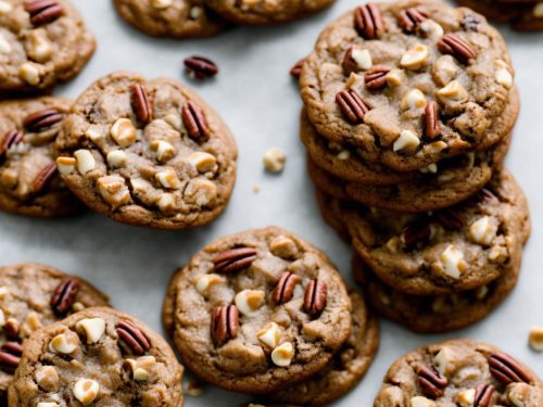 Salted Caramel Chocolate Pecan Cookies