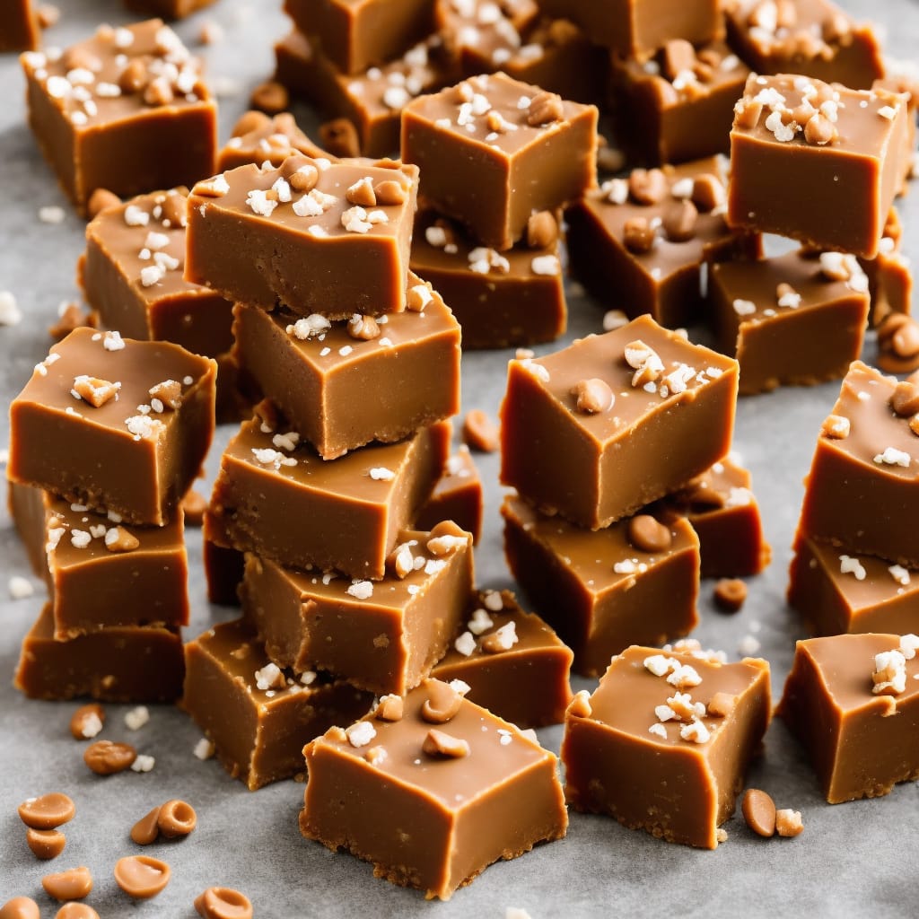 Salted Caramel Fudge