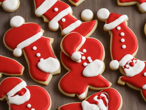 Santa Sugar Cookies