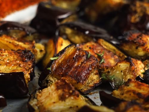 Satay Grilled Aubergine