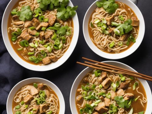 Satay Noodle Soup