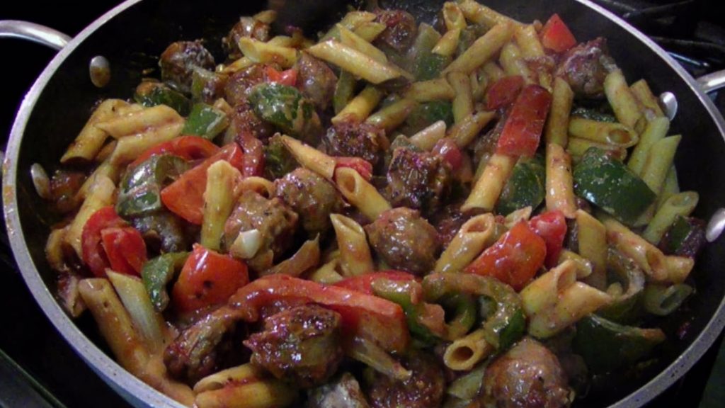 Sausage and Pepper Penne Recipe