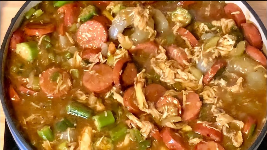 Sausage and Shrimp Gumbo Recipe