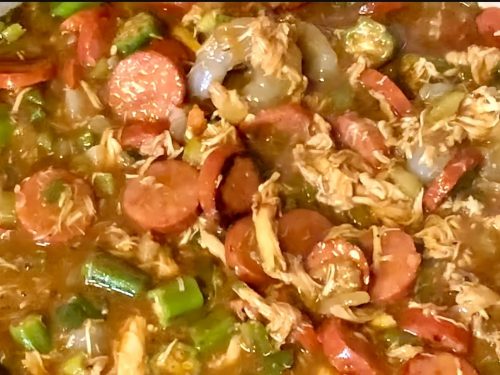 Sausage and Shrimp Gumbo Recipe