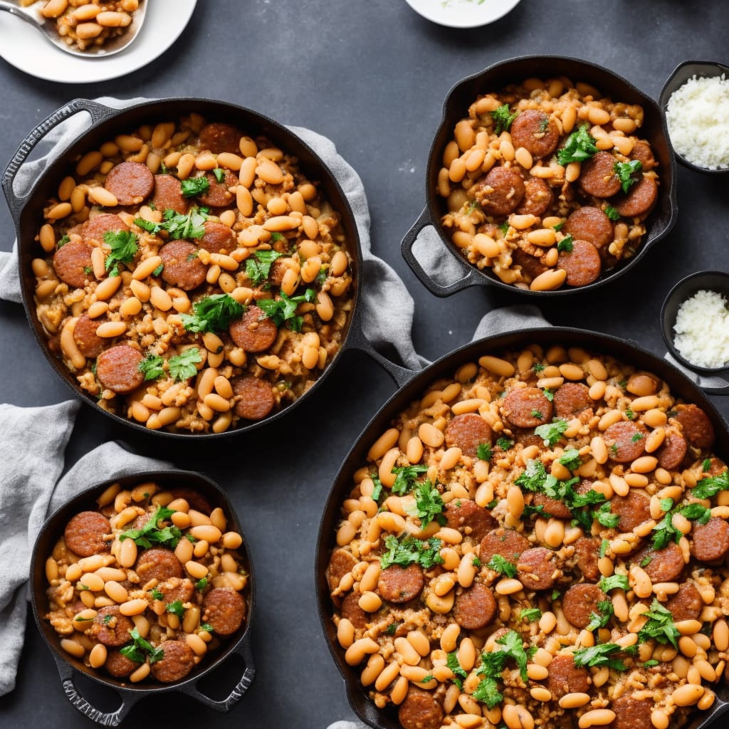 Sausage & Butter Bean Casserole