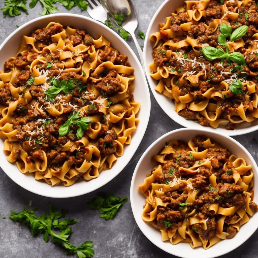 Sausage & Mushroom Ragu