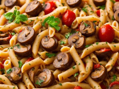 Sausage, Mushroom & Tomato Pasta