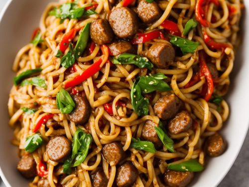 Sausage & Noodle Stir-Fry