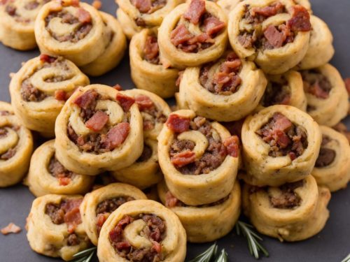 Sausage, Pancetta & Rosemary Pinwheels