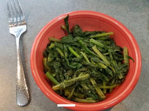 Sautéed Radish Greens Recipe