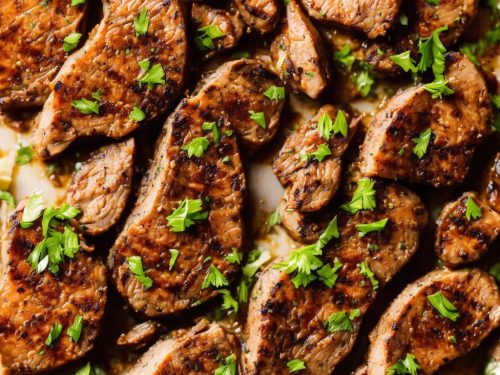 Savory Garlic Marinated Steaks