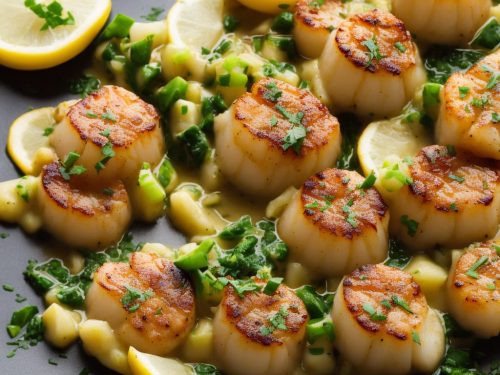 Scallops with White Wine Sauce II