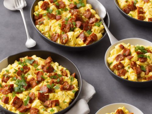 Scrambled Eggs with Chorizo