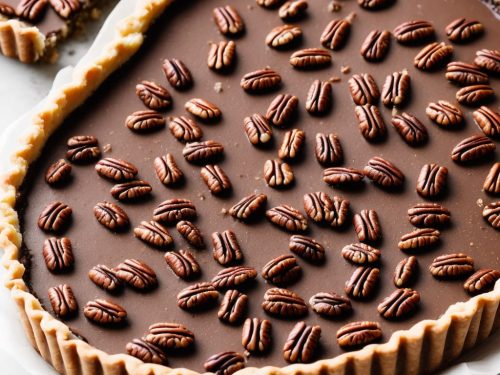 Sea-salted Chocolate & Pecan Tart