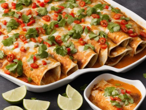 Seafood Enchiladas