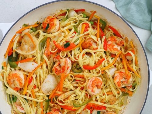 Seafood Fettuccine Recipe