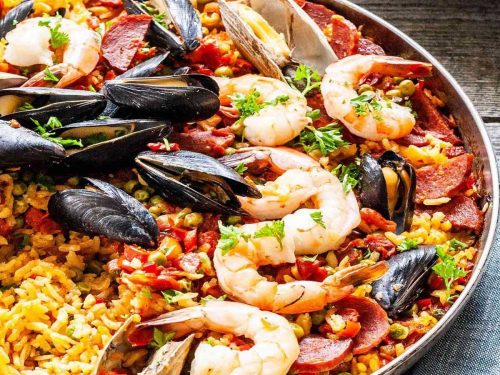 Seafood Paella