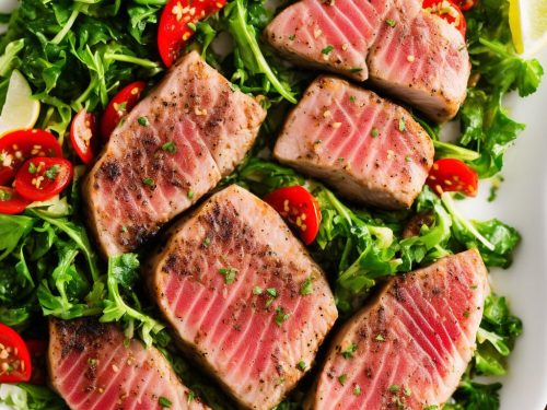 Seared Ahi Tuna Steaks