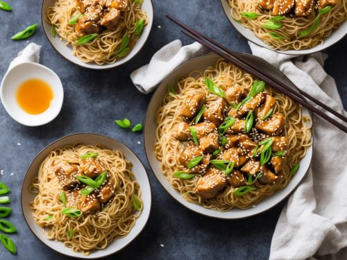 Sesame Chicken Noodles