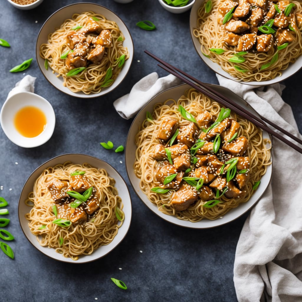 Sesame Chicken Noodles