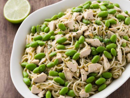 Sesame, Edamame & Chicken Noodle Salad