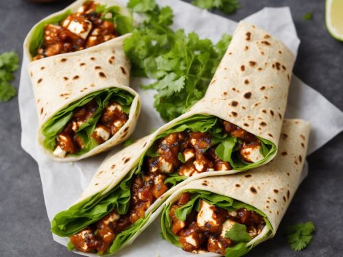 Sesame Paneer Wraps