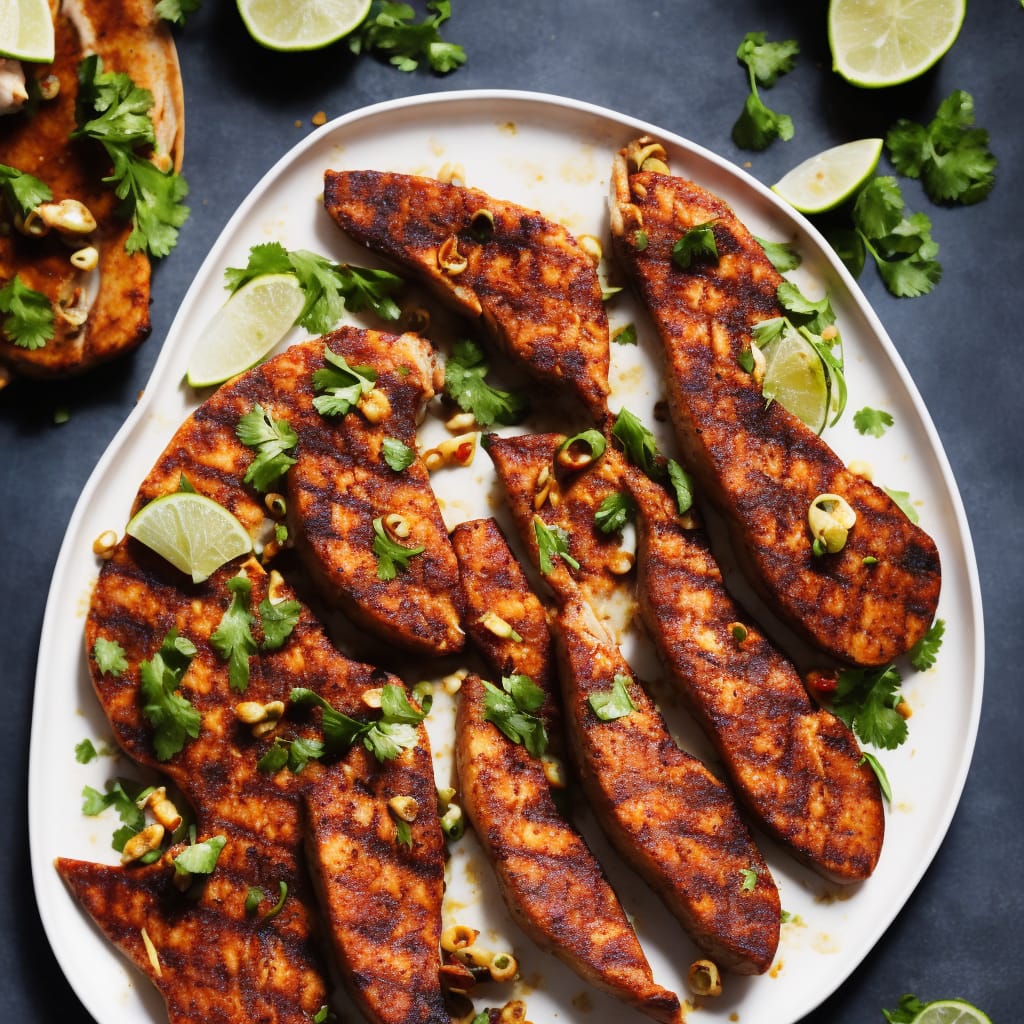 Seven Spiced Shark Steaks