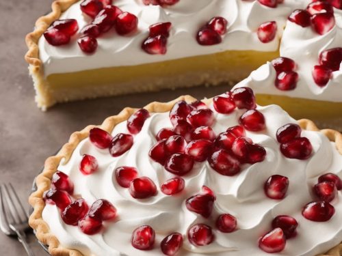 Seville Meringue Pie with Pomegranate