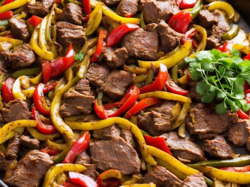 Sheet Pan Beef Fajitas