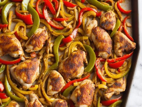 Sheet Pan Chicken Fajitas