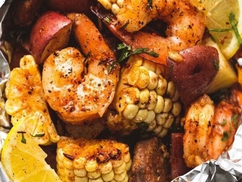 Shrimp in Foil Recipe