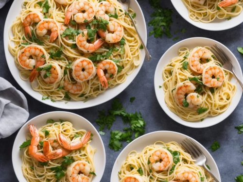 Shrimp Scampi with Pasta