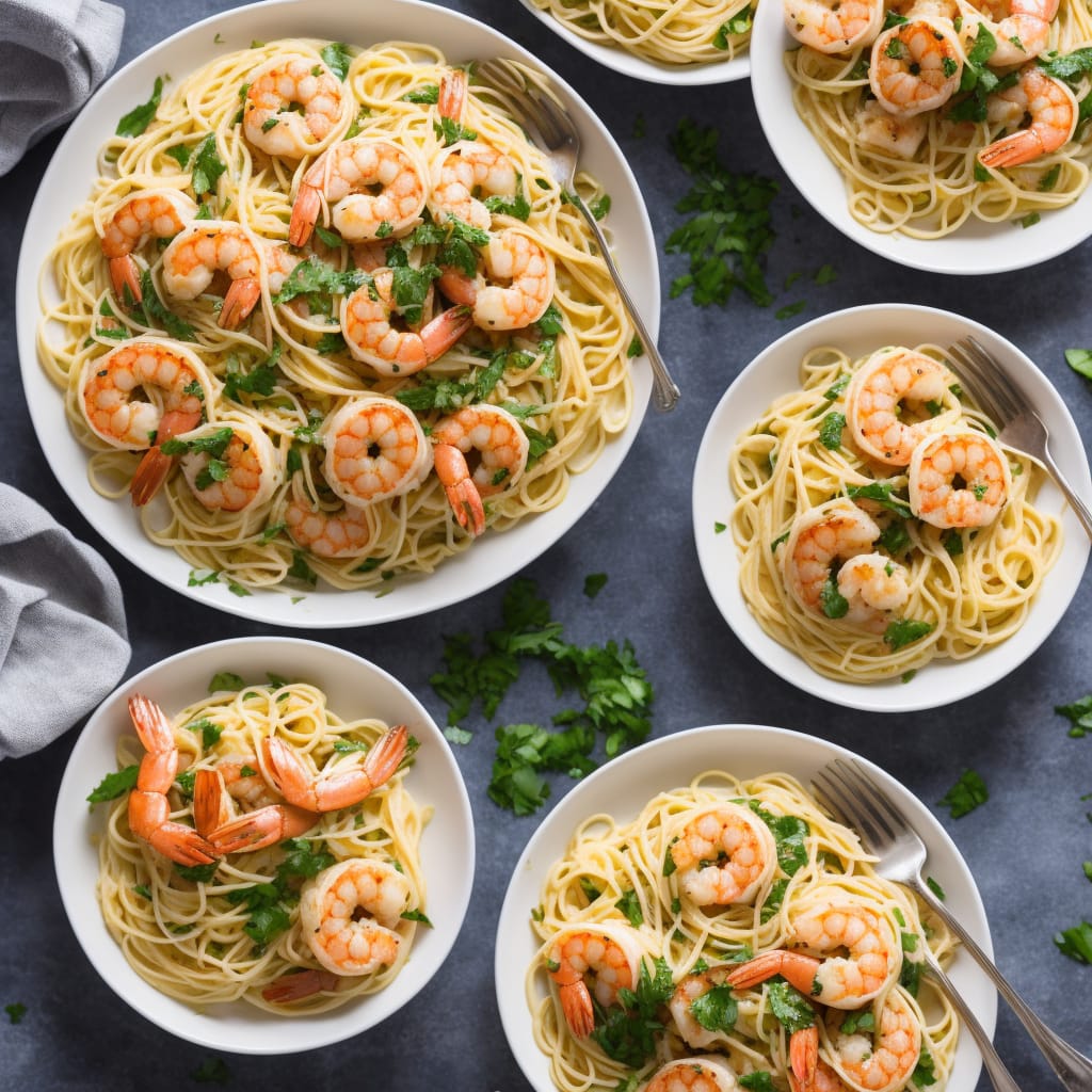 Shrimp Scampi with Pasta