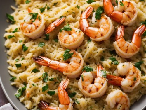 Shrimp Scampi with Rice Recipe