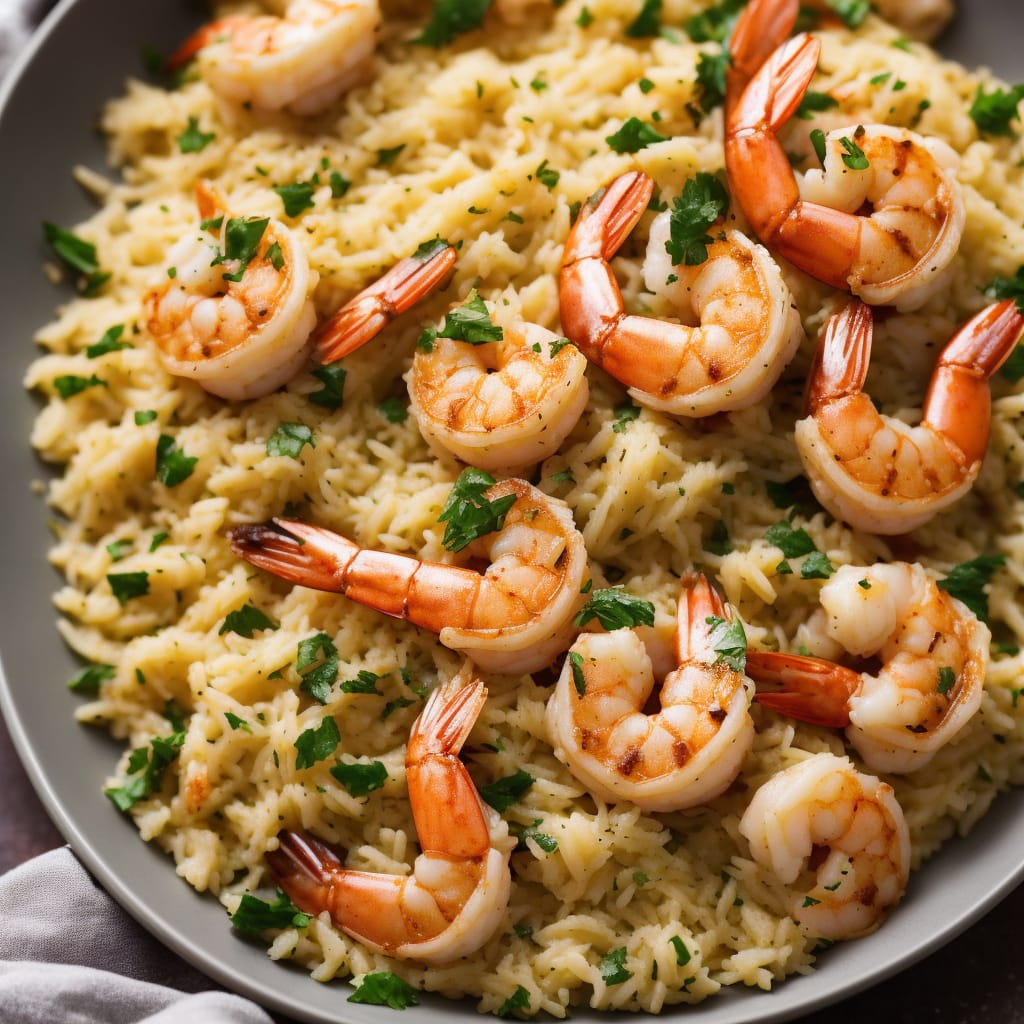 Shrimp Scampi with Rice Recipe