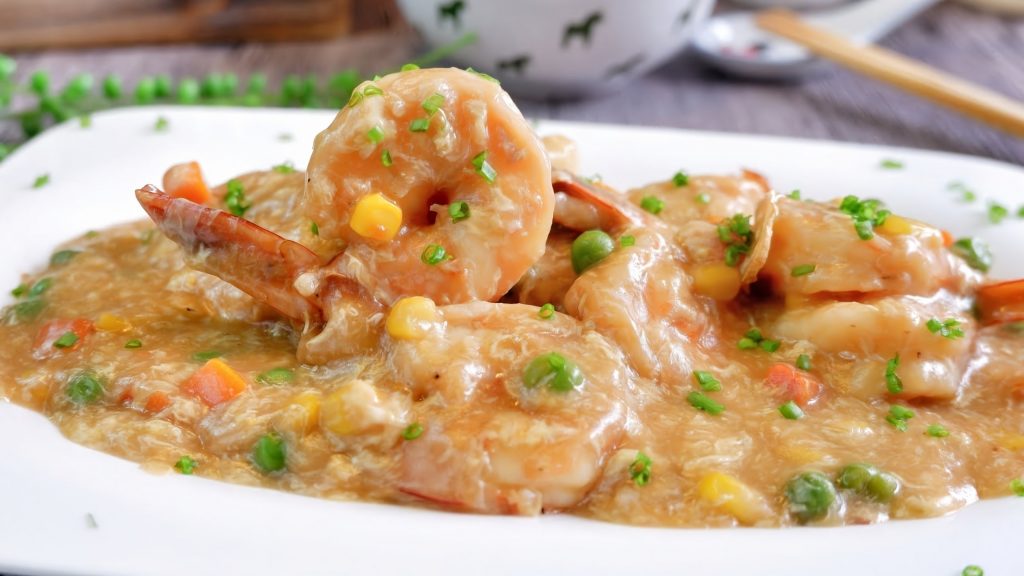 Shrimp with Lobster Sauce