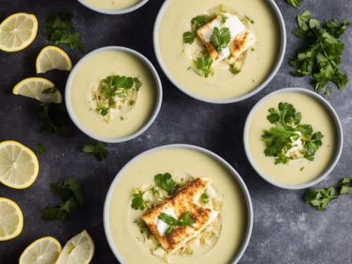 Silky Celeriac Soup with Smoked Haddock