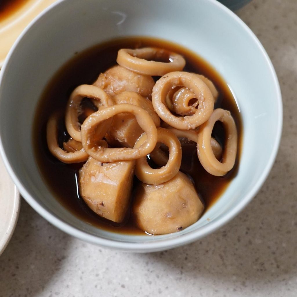 Simmered Squid