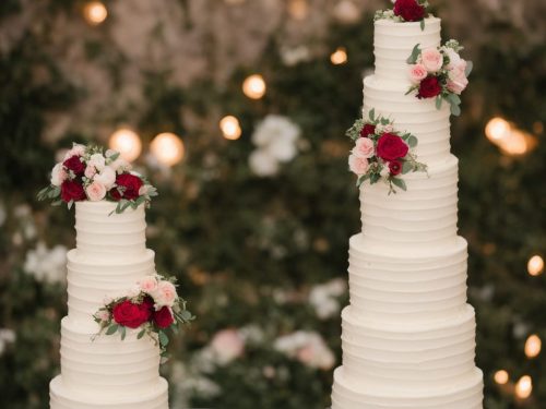 Simple Elegance Wedding Cake