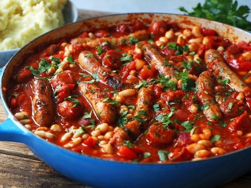 Simple Sausage Casserole