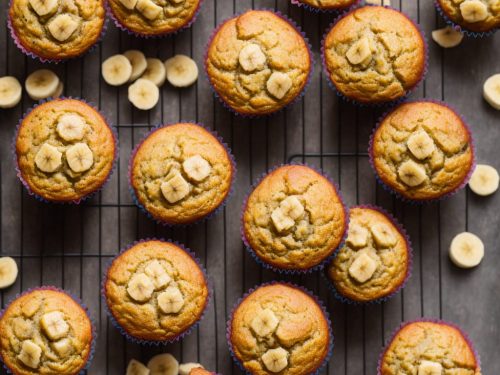 Sinfully Moist Banana Muffins